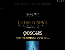 Tablet Screenshot of celebritynewsmagazine.com